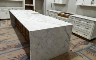 kitchen white granite quartz countertop
