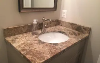 bathroom countertop