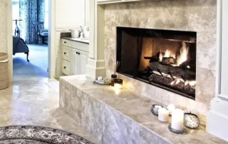 Fireplace Surrounds granite or quartz